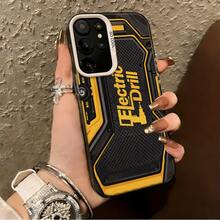 empaque industrial negro y dorado de taladro S25 S24 S23 S22 S21  S20 FE Ultra Plus 4G 5G Ultra/ Pixel 7a/ Pixel 7 Pro/ Pixel 7/ Pixel 8/ Pixel 8 Pro/ Pixel 8a 5G/Galaxy A03s/Galaxy A03/Galaxy A04E/Galaxy A04/Galaxy A05S/Galaxy A05/Galaxy A06 4G/Galaxy A12 4G/Galaxy A13 5G/Galaxy A21 S/Galaxy A24 4G/Galaxy A32 4G/Galaxy A34/Galaxy A30/Galaxy A53 - Blanco - Ver 2