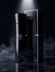 Real Time Perfume Code Black for Men de Fragrance Couture - Eau de Parfum 100 ml (3.4 fl. oz.) | Fragancia Masculina de Diseñador | Aroma Elegante y Sofisticado | Vaporizador de Larga Duración. - 100 ml - Ver 2