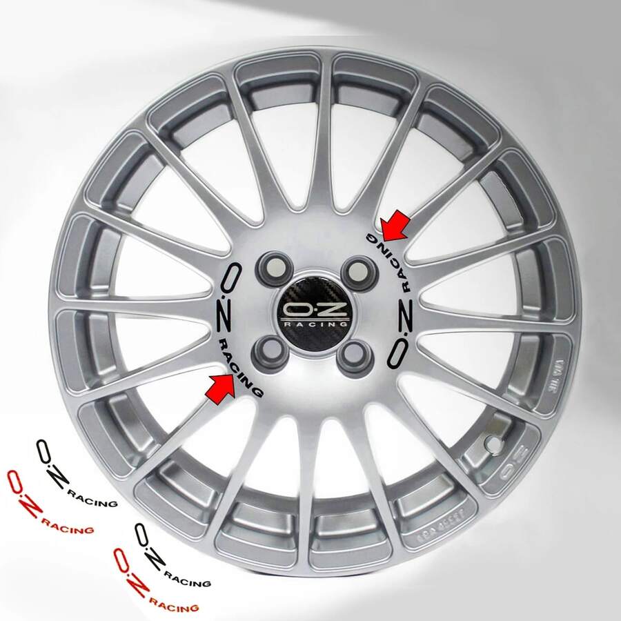 8 piezas Pegatinas universales de vinilo impermeables y resistentes al sol para cubos de rueda, adecuadas para automóviles, motocicletas, camiones, remolques, accesorios decorativos personalizados creativos - Pegatinas para ruedas - Ver 1