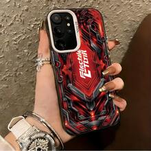 Máquina simétrica de estilo cibernético S25 S24 S23 S22 S21  S20 FE Ultra Plus 4G 5G Ultra/ Pixel 7a/ Pixel 7 Pro/ Pixel 7/ Pixel 8/ Pixel 8 Pro/ Pixel 8a 5G/Galaxy A03s/Galaxy A03/Galaxy A04E/Galaxy A04/Galaxy A05S/Galaxy A05/Galaxy A06 4G/Galaxy A12 4G/Galaxy A13 5G/Galaxy A21 S/Galaxy A24 4G/Galaxy A32 4G/Galaxy A34/Galaxy A30/Galaxy A53 - Negro - Ver 7