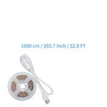 1条USB即插即用LED灯条，带501开关，可弯曲裁剪，适用于电视、橱柜、楼梯和走廊照明 - 501 switch LED strip - 查看 10