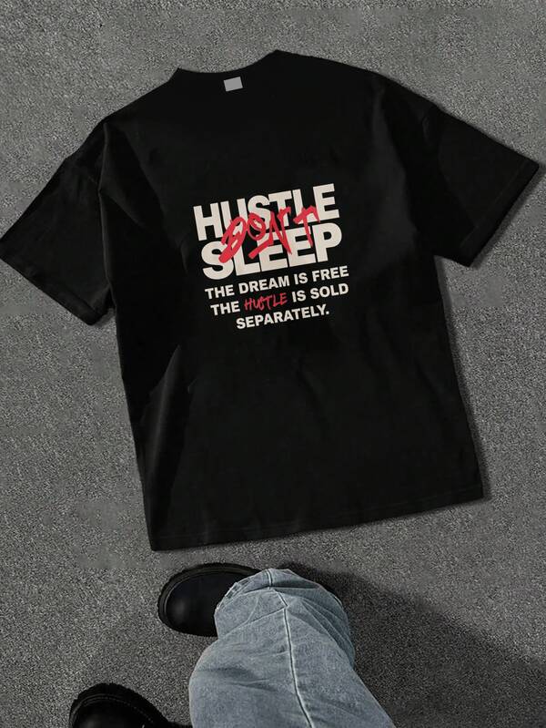 Stylish Hustle Set 220gT-Shirt 185g Shorts, Y2K Men's Printed Short Sleeve T-Shirt Set, Men, Ropa De Hombre, Men Shorts Set, Pantalones De Hombre, Shorts For Men, Graphic Tees Men, Comfortable Round Neck & Drawstring Waist, Breathable Fabric For Year-Round Wear, Ideal For Sports & More - Graphic Tees, Cotton T-Shirts, Casual Tees, Oversized T-Shirts, Cool T-Shirts, Everyday Tees, Basic T-Shirts, Comfy Shirts, Summer Outfits, Mens Clothes, Graphic Tees Men,Vintage T Shirts,Polo,Graphic T Shirts,Graphic Tees,Traje De Hombre Elegante,Jerseys,Funny T Shirt,Funny Shirts,Sudaderas Para Hombre,Shorts De Hombre,Mens Clothes,Shorts,Men 2 Piece Set,Summer Clothes,Easter Outfits,Mens Clothes,Two Piece Set Women,Summer Outfits