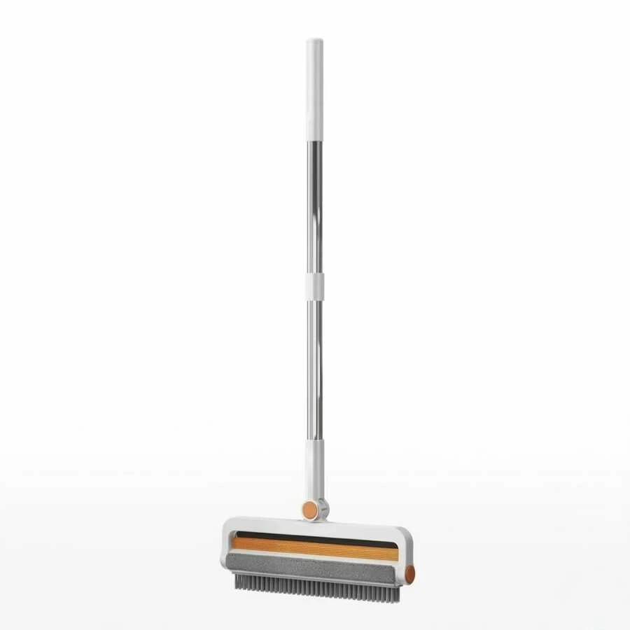4-In-1 Magic Broom, Flexible Silicone, Mop, Hair Remover, Beauty Tool, Home Organization, Minimalist Design, Smooth - A - 查看 1