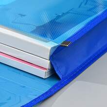 2pcs Thick PP Plastic File Folders, Colorful A4 Size With Buckle Document Bags, Storage Envelopes, Suitable For Office And School File Storage And Organization, Multiple Colors Available - Multicolor - View 5
