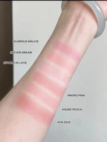 3CE 1pc Multi-Color Options Nude Pink Blush, Solid Color Natural Makeup Blush, Can Be Layered For Fresh And Soft Makeup Look, Korean Cosmetics MONOPINK - Nude Pink #MONO PINK - View 4