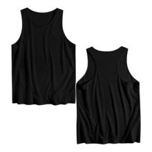 England Flag Map Print Scoop Neck Tank Top - màu đen - Xem 4