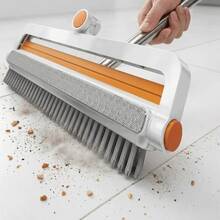 4-In-1 Magic Broom, Flexible Silicone, Mop, Hair Remover, Beauty Tool, Home Organization, Minimalist Design, Smooth - A - 查看 2