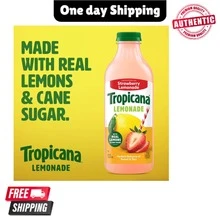 Tropicana Refreshers Strawberry Lemonade Made With Real Lemons (46 Fl Oz) Fruity Citrus Drink - one-size - View 2