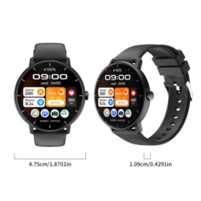 PANDA GTR 4 Pro Smart Watch, 1.45" IPS High-Definition Touchscreen, Silicone Strap, Bluetooth Calling, Life Waterproof, Voice Assistant, NFC Access, AI Smart Watch Face Design, Multi-Function Smart Watch - Black - View 11