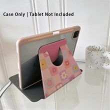 1件 360°可旋轉平板保護殼，多角度視角書本式支架，相容 iPad A16 2025、Galaxy Tab S9 FE/S8 Plus/S7/S10、Pad、Matepad、Pad、Honor Pad、Xiaoxin Pad - 彩色 - 查看 5