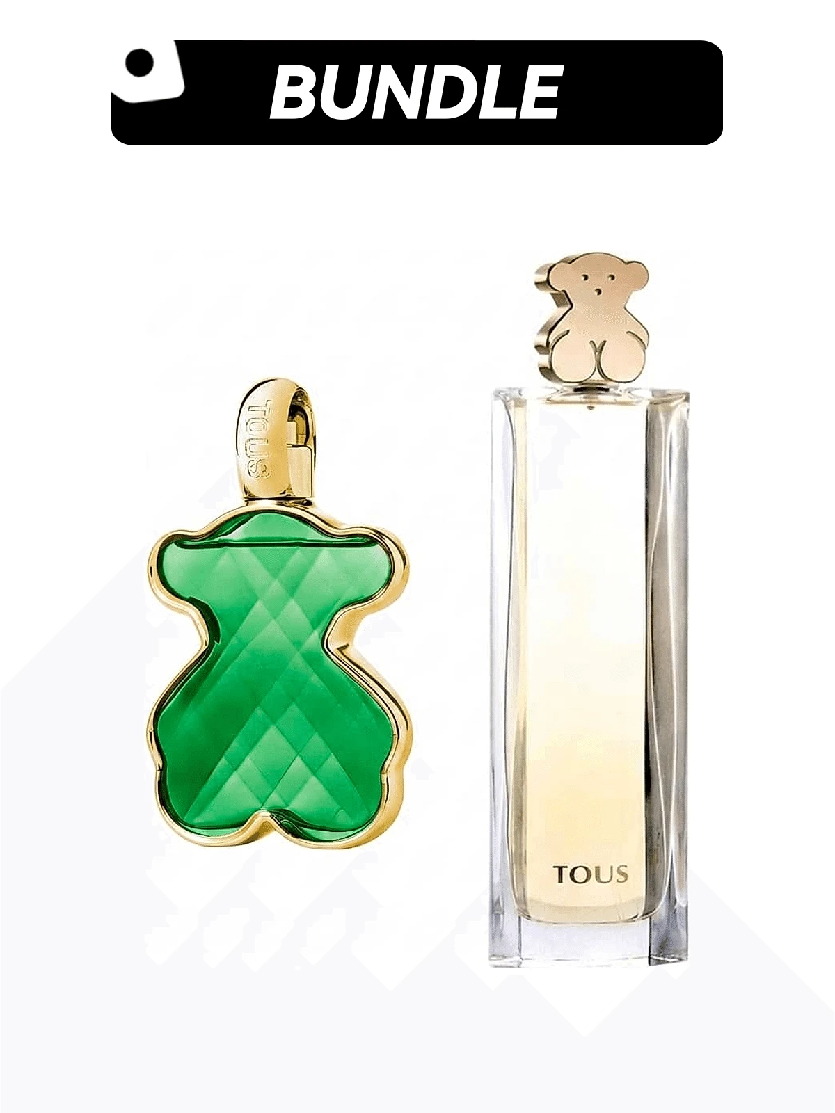 Tous [Bộ sản phẩm nước hoa] Nước hoa Loveme Emerald Elixir Eau De Parfum Spray dành cho nữ + Nước hoa Gold Eau De Parfum Spray dành cho nữ (3oz/90ml) + 3oz/90ml - EDP+EDP - Xem 1
