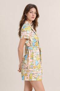 Women Short Dresses - Hồng - Xem 7