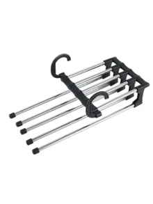 Giá treo quần 5 tầng có thể đảo chiều, móc treo quần chống trầy xước, giá sắp xếp tủ quần áo tiết kiệm không gian cho quần jean. - Nhiều màu - Xem 14