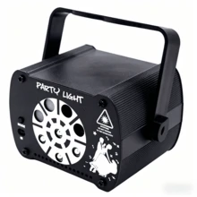 3-In-1 Stage Lighting DJ Disco Light Effects, UV Laser Light, RGB Sound-Activated Strobe Light With Remote Control, Suitable For Indoor Festivals, Birthdays, Home Parties, Karaoke, Bars, KTV, Weddings, Celebrations - USB Plug-in Version - View 14