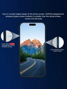 [International Version Non Local Version] 3 Pieces Of Anti Peeping Glass Tempered Film, Waterproof, Privacy Protection, Compatible With IPhone 17 Air 16 ProMax 16 Pro 15 ProMax/15 14 ProMax 14 Pro 12,Phone Cases Compatible With IPhone, Compatible With IPhone Cell Phones , Compatible With IPhone Portable Cell Phone Battery, Cell Phone Accessories Compatible With IPhone, - Multicolor - View 4