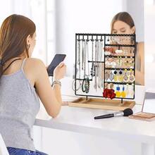 Floor Standing Jewelry Rack - Black - View 5