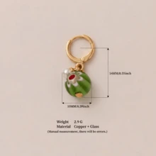 Mặt dây chuyền chủ đề thể thao mùa hè, kiểu dáng hoạt hình tinh tế, mạ vàng 14K, chất liệu đồng, thích hợp để tự làm phụ kiện trang sức như vòng tay, lắc chân, dây chuyền, vòng cổ, v.v. - Nhiều màu - Xem 13