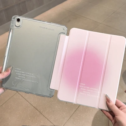 2026 Protective Case For Huawei MatePad SE 11-Inch Tablet, Smart Sleep/Wake, Tri-Fold Tablet Protective Cover, Full-Body Drop Protection, Transparent Back With Pen Slot, Compatible With MatePad 11.5/MatePad 11.5S