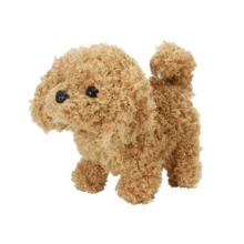 Plush Puppy Jumps, Walks, Barks And Somersaults / For Kids - Kelinci Krem - View 6