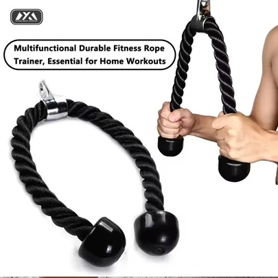 Schweres Bizeps- und Trizeps-Trainingsband mit hochwertigem Seilgriff - Widerstandsbänder, geeignet für Männer und Frauen, Armmuskel-Trainingsgerät, ideal für Fitnessstudio, Weihnachts-/Valentinstags-Geschenk (ohne Montage)