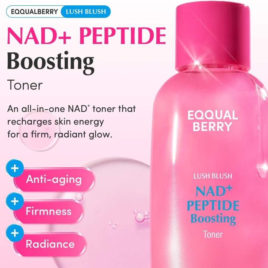 Eqqualberry NAD+ Peptide Boosting Toner 150ml - NAD+ Peptide - View 1