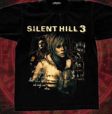 Silent Hill 3 Classic T-Shirt Essential T-Shirt - Black 1 - View 1