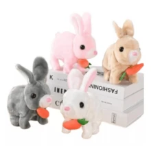 Plush Puppy Jumps, Walks, Barks And Somersaults / For Kids - Pink kitty - 查看 4