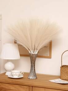 10pcs/20pcs Plastic Artificial Rattan, Bohemian Decor Rattan, Modern Home Vase Filler Artificial Plants, Wedding Decor, Garden Decor, Spring Decor, Room Decor - Light Yellow - View 3