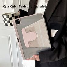 1件書本式支架保護平板電腦保護殼，相容 A16 2025、 Galaxy Tab S9 FE/S8 Plus/S7/S10、Oppo Pad、 Matepad、Vivo Pad、Honor Pad、 小新平板 - 彩色 - 查看 3