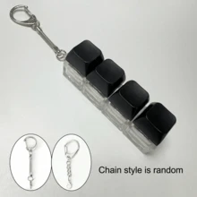 1pc Novel Keyboard Keycap Keychain - Colorful Tactile Fidget Toy, Stress & Anxiety Relief, Fun Office Decor, Unique Gift Choice - View 11