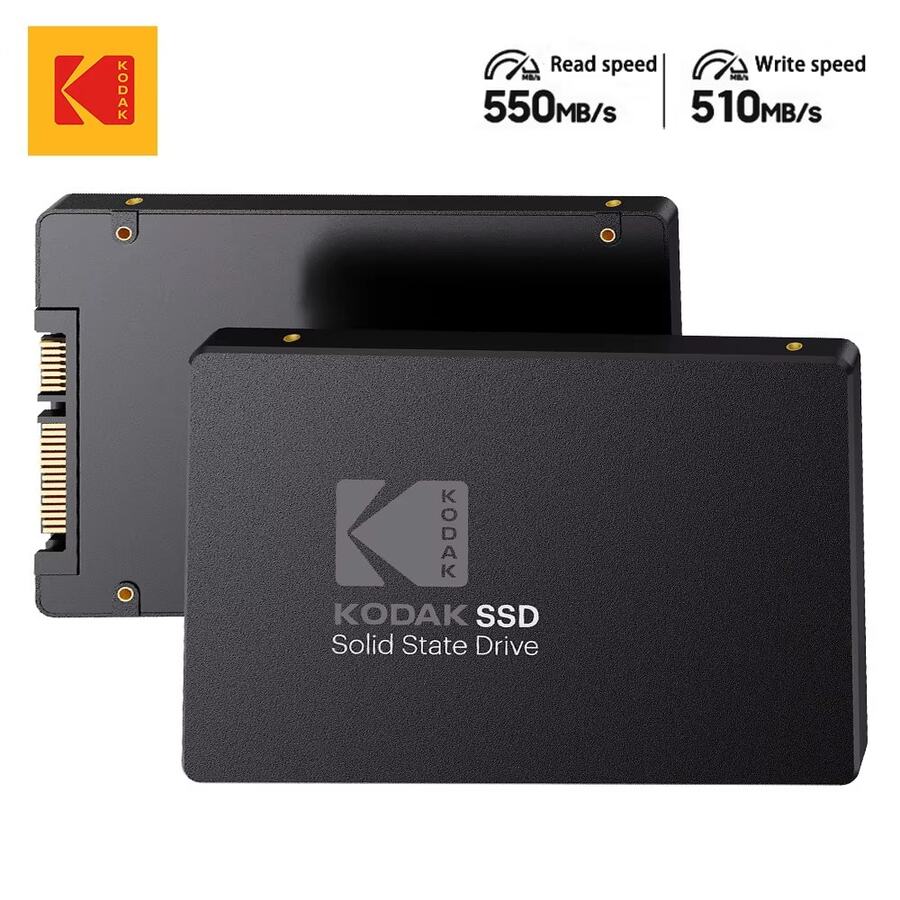 Kodak 1TB SATA3 SSD, 512GB 2.5" 6Gb/S Internal Solid State Drive For Desktop & Laptop, 256GB 128GB