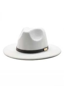 1pc Unisex Y2K Decorative Belt Bucket Hat Accessory, Sun Protection Versatile Hat Suitable For Daily Outdoor Wear - Multicolor - View 14