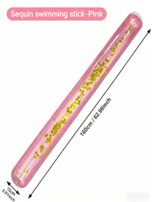 Flotador de piscina extra grande de 63 pulgadas con brillo brillante, adecuado para jugar en la piscina, juguete de agua inflable de alta flotabilidad para adolescentes y adultos, accesorio de piscina confiable para resorts tropicales, viajes a lagos y piscinas del patio trasero - Multicolor - Ver 17