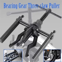 Kit de extractor de cojinete automotriz de tres garras - Acero duradero, extractor multifuncional para desmontar ruedas y poleas, adecuado para herramientas de extracción de cojinetes de mantenimiento automotriz, herramientas de reparación automotriz, extractor de separación que ahorra trabajo, kit de herramientas manuales de reparación automotriz - A - Ver 5