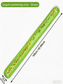 Flotador de piscina extra grande de 63 pulgadas con brillo brillante, adecuado para jugar en la piscina, juguete de agua inflable de alta flotabilidad para adolescentes y adultos, accesorio de piscina confiable para resorts tropicales, viajes a lagos y piscinas del patio trasero - Multicolor - Ver 13