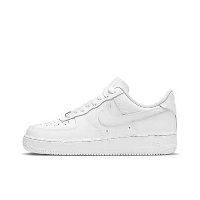  Zapatillas Nike x Supreme Air Force 1 "box logo", cómodas zapatillas bajas, unisex, color blanco.
