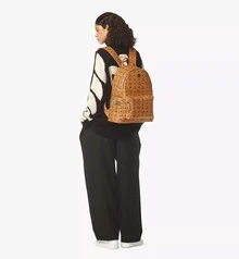 Ba lô nữ in họa tiết MCM Stark MMKEAVE16CO001 - Màu Cognac MMKEAVE12CO001 - Xem 2