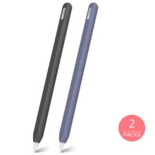 Compatible With Apple Pencil Pro & 2nd Generation Pencil, 2-Section Silicone Protective Sleeve - Multicolor - View 21