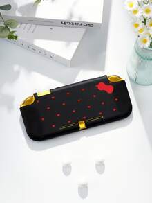 New Switch2 (2025) Game Console Accessories - Minimalist Red Heart, Single Bowknot Design Protective Case/Cover, Compatible With Switch2/Switch NS/Switch OLED/Lite, Suitable For Switch 2nd Gen/Switch Console Accessories, Full Set Including Storage Bag & Game Card Case, Best Gift For Switch Players - Multicolor - View 16