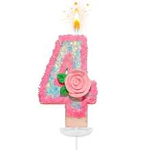 创意畅销0-9数字字母生日蜡烛,手工DIY生日蛋糕蜡烛,节日、母亲节、派对装饰蜡烛,粉色玫瑰花轮廓,亮片点缀,色彩缤纷,优雅别致,适用于婚礼、生日庆典、周年纪念等场合。 - 粉紅色描邊玫瑰花 - 查看 15