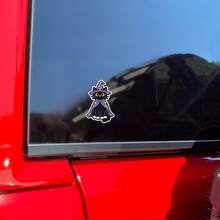 Magic Black Cat Cartoon Stickers, Purple Star & Moon Wizard Hat Cute Style Waterproof Decorative Decals, Waterproof Vinyl Stickers - Durable Matte Surface, Self-Adhesive Bumper Stickers, Suitable For Cars, Windows, Laptops, Trucks, Water Bottles - Multi-Purpose Durable Design, Car Stickers - one-size - View 8