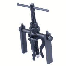 Kit de extractor de cojinete automotriz de tres garras - Acero duradero, extractor multifuncional para desmontar ruedas y poleas, adecuado para herramientas de extracción de cojinetes de mantenimiento automotriz, herramientas de reparación automotriz, extractor de separación que ahorra trabajo, kit de herramientas manuales de reparación automotriz - A - Ver 9