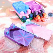 Multi-Color Rhinestone Diamond Painting Tray With 2 Trash Cans - Portable Craft Storage Box, Easy To Clean, Durable Plastic Material, Suitable For Diamond Painting Accessories And Craft Supplies - Stand - View 3