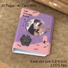 1 Album ảnh thẻ hoạt hình, Album ảnh gia đình chất lượng cao, Thẻ ảnh người nổi tiếng 3 inch dạng rời, Sách ảnh thẻ chụp lấy liền, Thiết kế hình trái tim rỗng, Giấy dày siêu trong suốt, Không chứa axit & PVC, Thẻ ảnh thần tượng, Thẻ ảnh chụp lấy liền, Album trưng bày thẻ ảnh nhân vật hoạt hình & game. - Nhiều màu - Xem 13