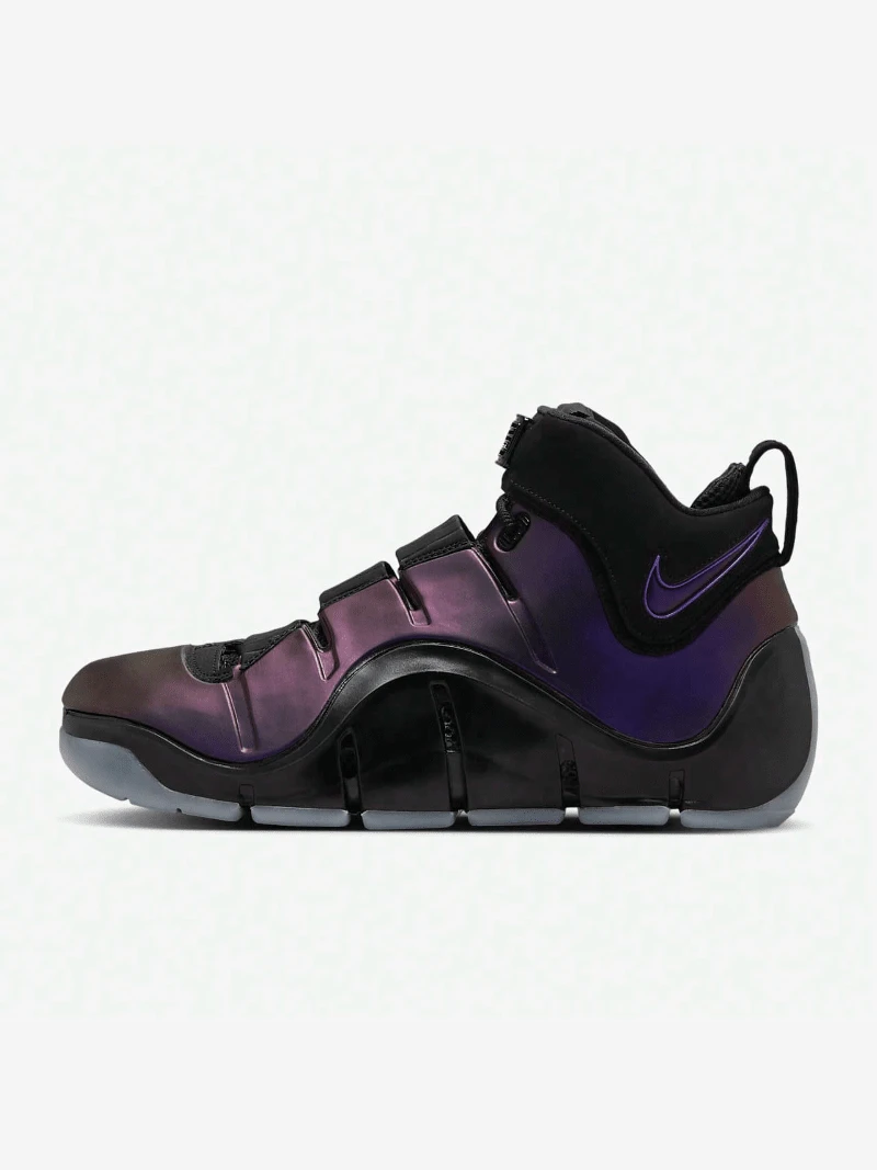Giày bóng rổ nam Nike ZOOM LEBRON IV FN6251-001 - Đen/Xám - Xem 1