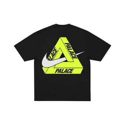  PALACE x Nike 聯名款 FW25 TRI SWOOSH T-SHIRT 重疊logo印花舒適圓領短袖T卹 男女同款