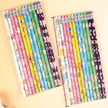 48/36/24/12支彩色花朵鉛筆，書寫順滑，耐用筆桿，適合日常書寫、素描、繪圖，學生與辦公用品，開學季 - 彩色 - 查看 5
