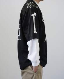Supreme Bones Football Jersey | Skeleton Graphic Print On Breathable Mesh, Avant-Garde Streetwear Sportswear - 白色 - 查看 6
