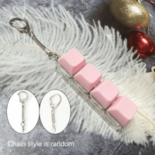 1pc Novel Keyboard Keycap Keychain - Colorful Tactile Fidget Toy, Stress & Anxiety Relief, Fun Office Decor, Unique Gift Choice - View 10