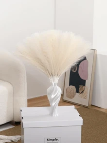 10pcs/20pcs Plastic Artificial Rattan, Bohemian Decor Rattan, Modern Home Vase Filler Artificial Plants, Wedding Decor, Garden Decor, Spring Decor, Room Decor - Light Yellow - View 7